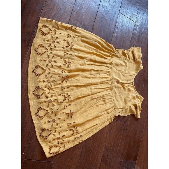 AMERICAN EAGLE blouse *Golden* Size  small - Picture 5 of 7